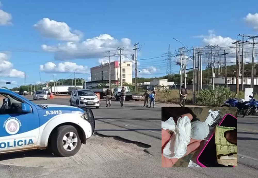 Operação Força Total intensifica policiamento em Brumado e resulta em prisão por tráfico de drogas