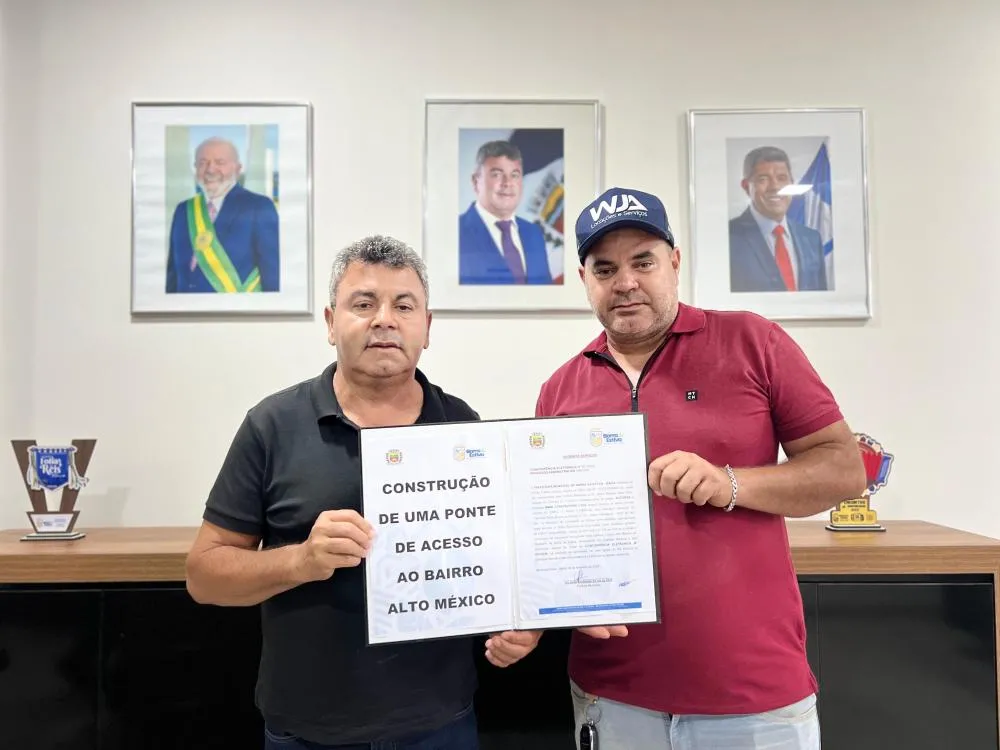 Prefeito Wilson do Café autoriza construção de ponte no Alto México em Barra da Estiva
