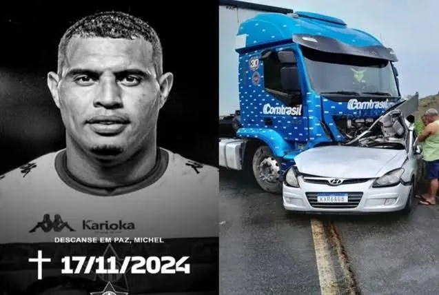 Jogador da Portuguesa-RJ morre de acidente de carro na Bahia