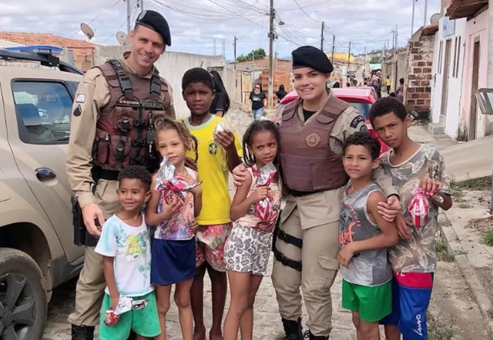 Conquista: BCS Nova Cidade distribui 200 ovos de Páscoa para crianças