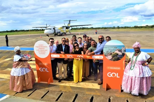 Realizado voo inaugural entre Salvador e Lençóis