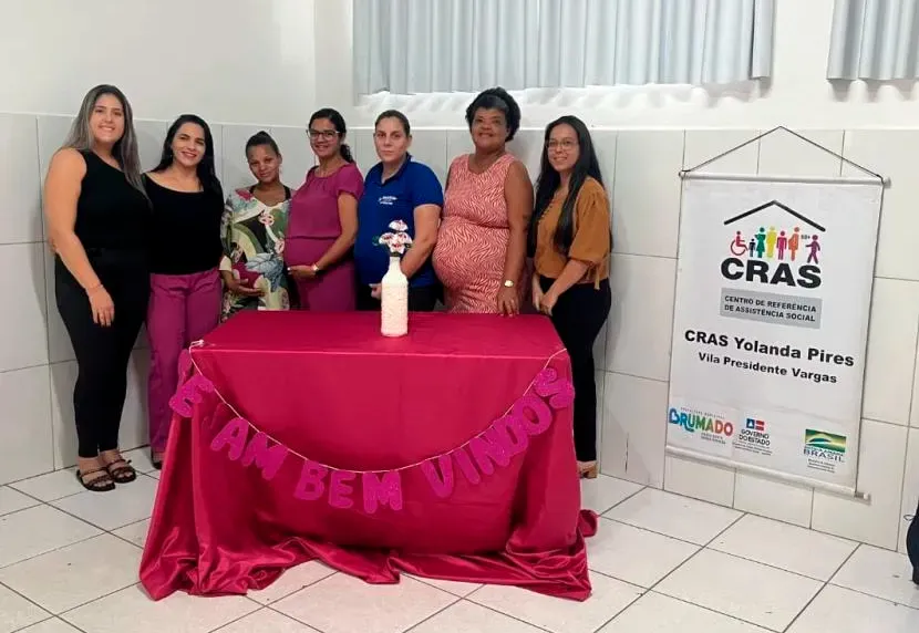 Brumado: CRAS Yolanda Pires realiza primeiro encontro com gestantes do grupo 'Nascer Feliz'