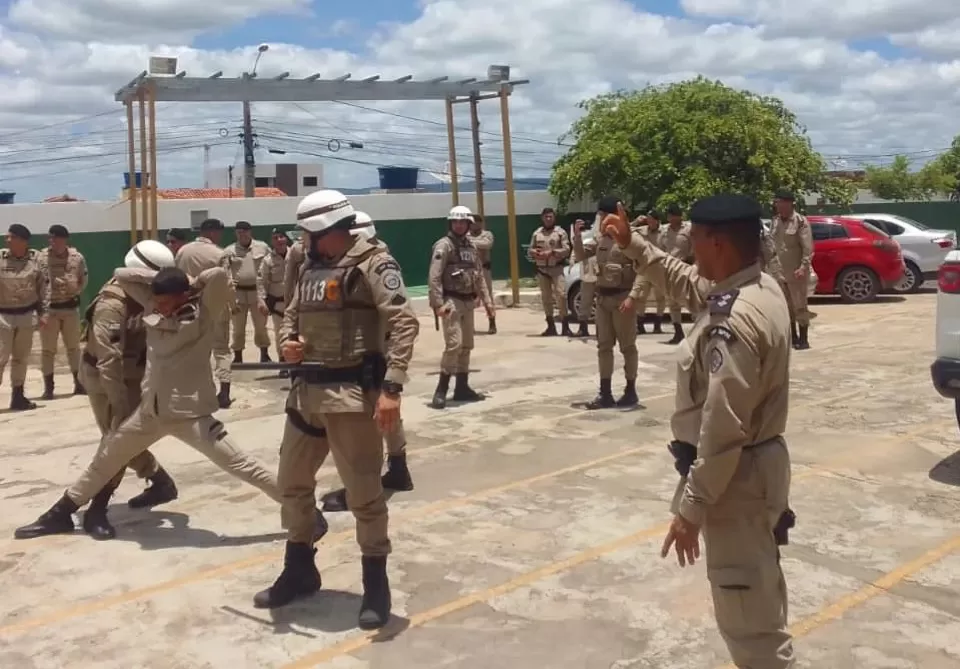 Brumado: Polícia Militar se prepara para o Carnaval 2024 com Instrução Operacional
