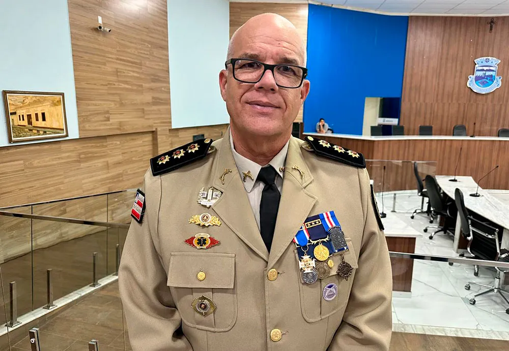 Coronel Paulo Guimarães destaca mudança no comando do 24º BPM em Brumado