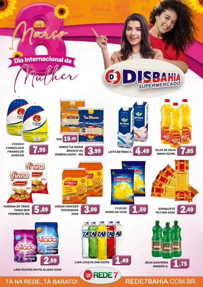 Confira as ofertas do Disbahia Supermercado