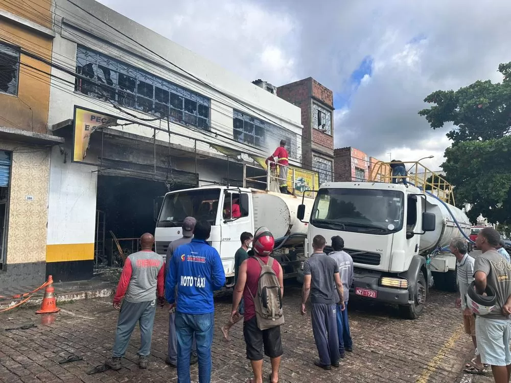 Guilherme Bonfim expressa solidariedade aos comerciantes afetados pelo incêndio em Brumado