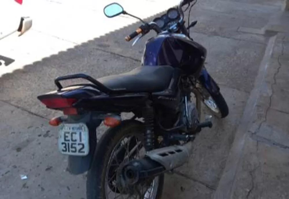 Polícia Militar apreende moto com sinais de adulteração em Brumado