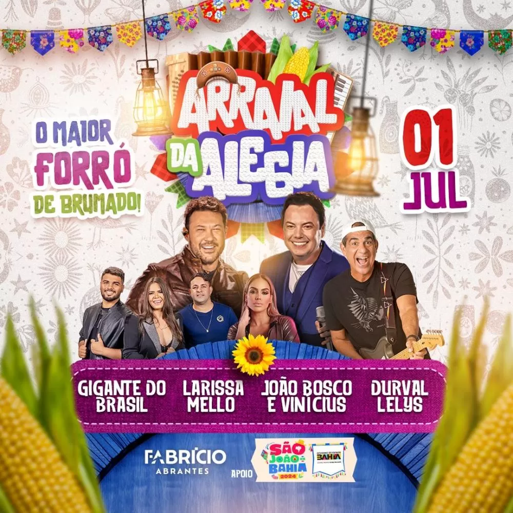 Brumado: Pré-candidato a prefeito Fabrício Abrantes junto à SUFOTUR promove festa de São Pedro para arrecadação de fundos para viagem ao México do Time AJAX