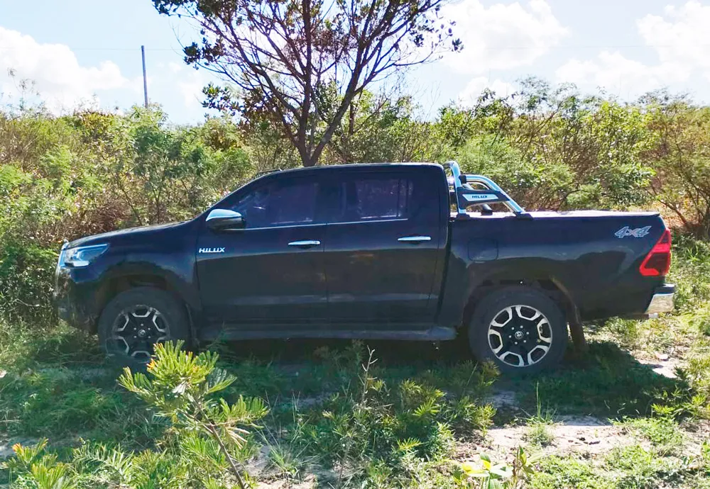 Polícia Militar recupera Toyota Hilux com indícios de clonagem em Rio de Contas