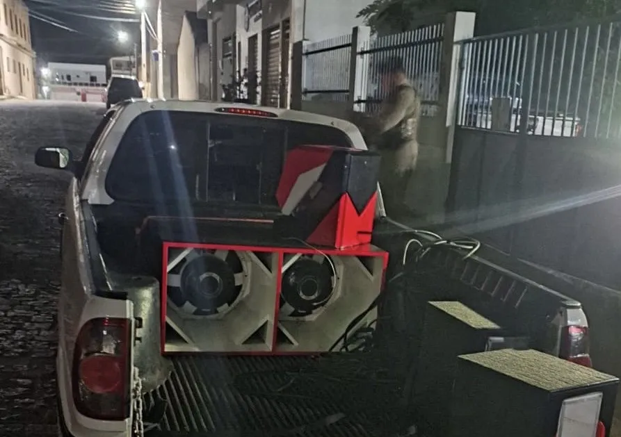 46ª CIPM realiza apreensões por som automotivo abusivo em Livramento de Nossa Senhora