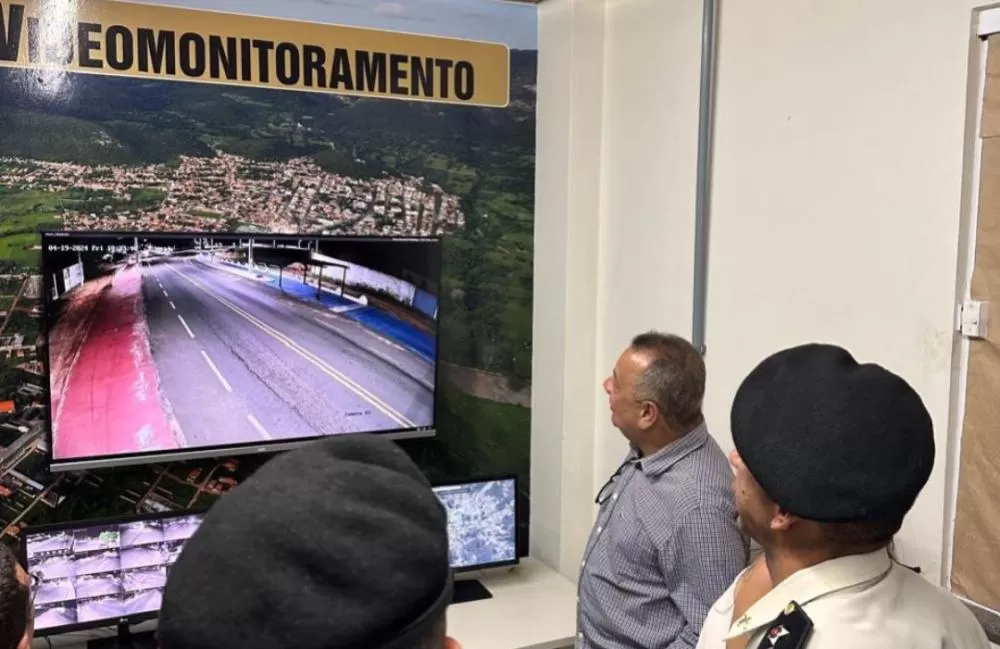 Inauguração do Sistema de Videomonitoramento ‘Cidade Segura’ Reforça Segurança em Oliveira dos Brejinhos