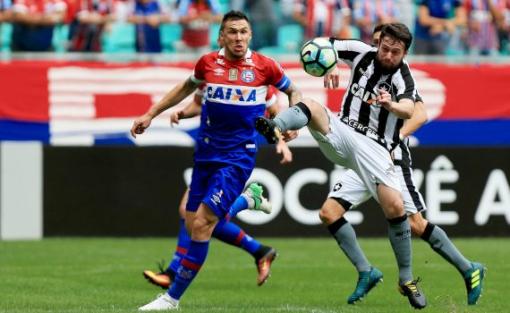 Bahia perde para o Botafogo na Fonte Nova
