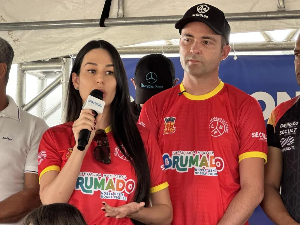 Primeira-dama Abiara Dias participa da inauguração do Gilbertão: ‘Queríamos estar entregando novas obras, mas primeiro precisamos requalificar as que estavam abandonadas’