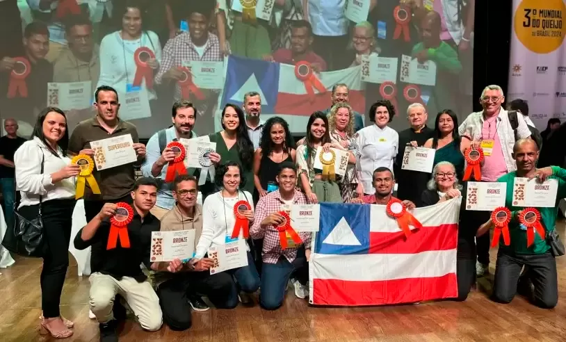 Produtores do sudoeste baiano conquistam 6 medalhas no 3º Mundial do Queijo do Brasil