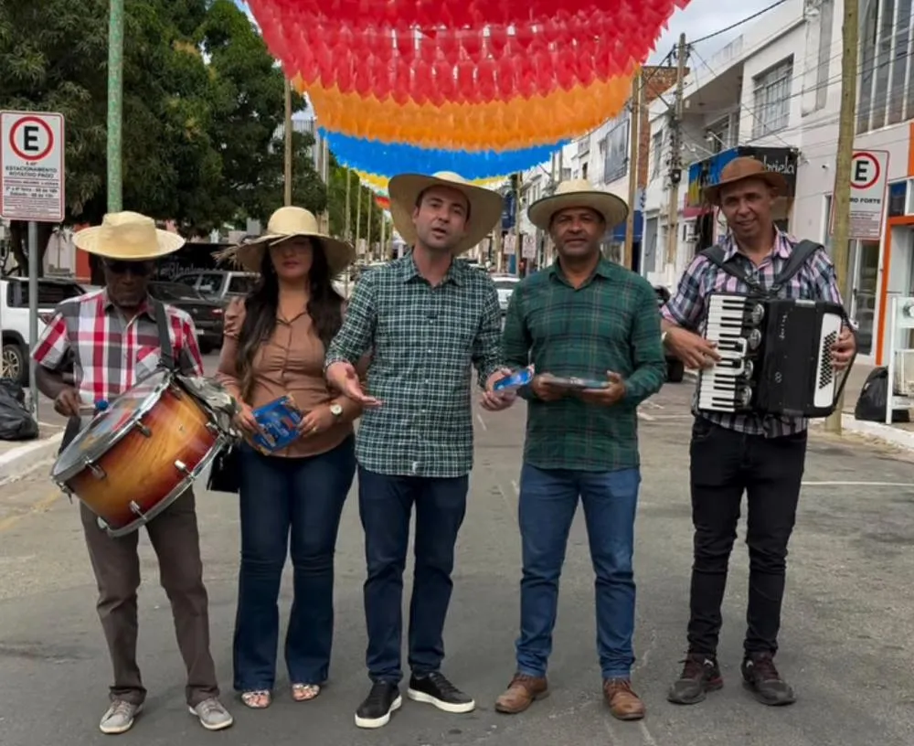 Prefeitura de Brumado promove Forró do Centro para animar a população e fortalecer o comércio local