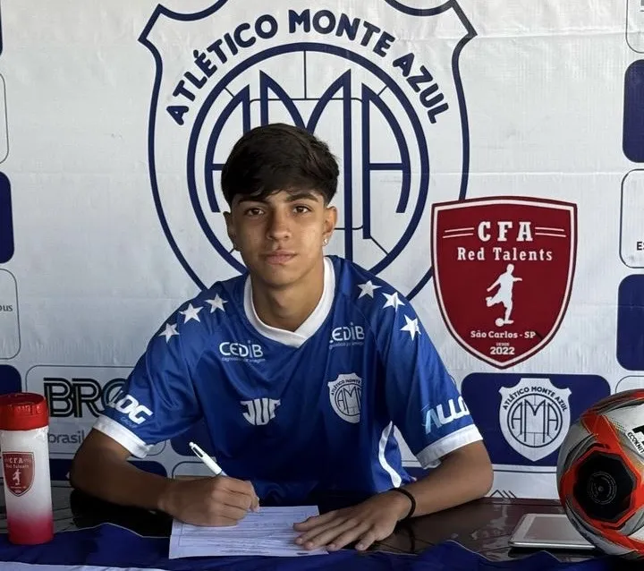 João Felipe, jovem talento de Brumado, assina com Atlético Monte Azul e disputará o Paulistão Sub-15