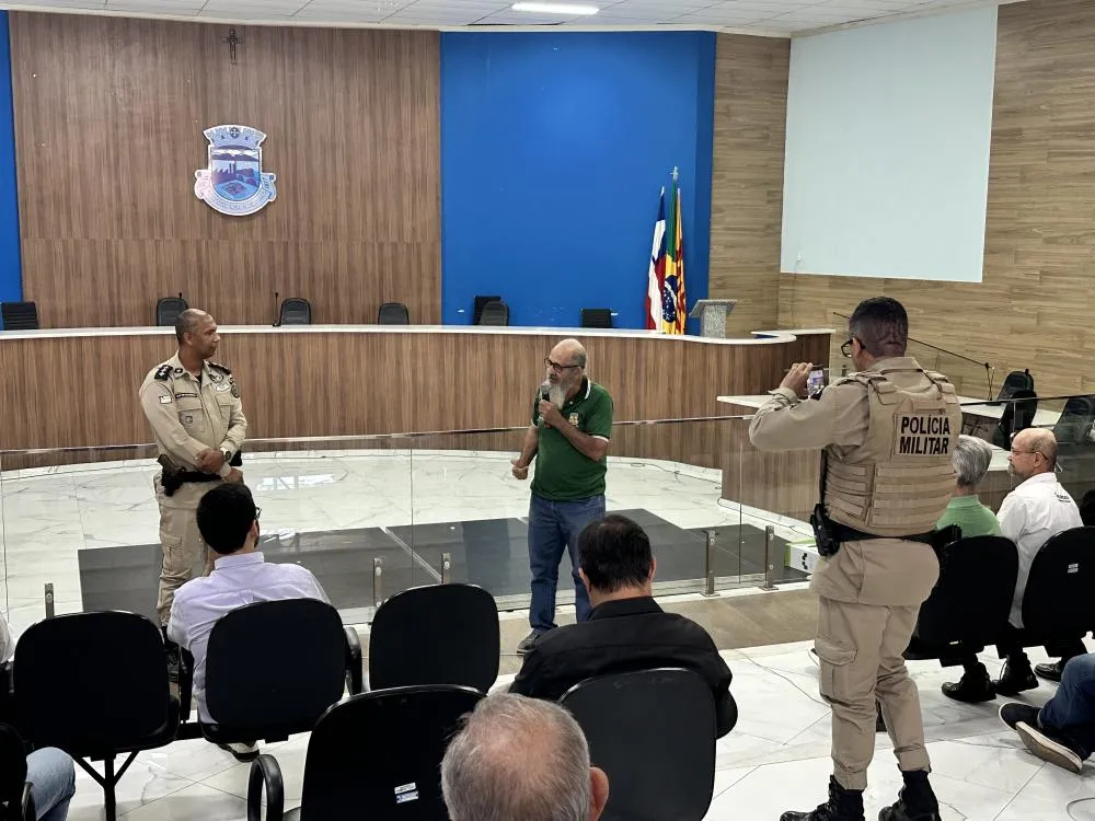 Audiência Pública na Câmara de Vereadores de Brumado discute implantação do policiamento rural no município