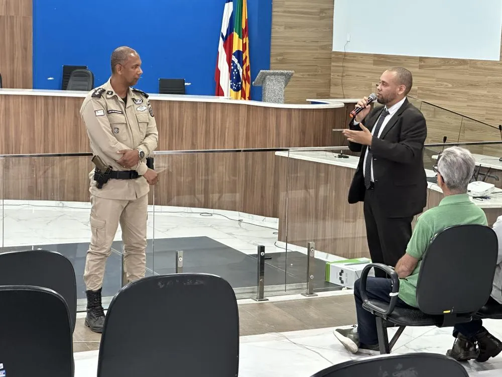 Audiência Pública na Câmara de Vereadores de Brumado discute implantação do policiamento rural no município