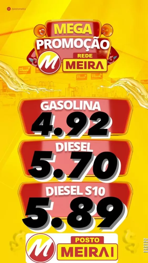 Brumado: Abasteça com qualidade e preços baixos no Posto Meira