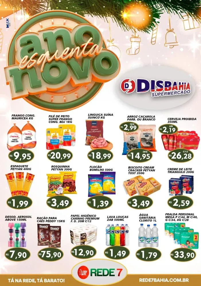 Esquenta Ano Novo Disbahia Supermercado