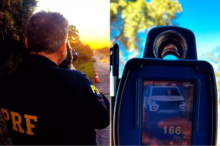 PRF registra quase 5 mil imagens de excesso de velocidade durante operação na Bahia