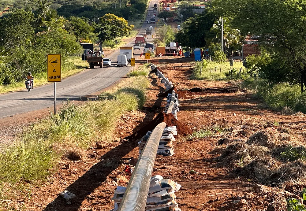 Obras do Projeto Gás Sudoeste avançam em Brumado com instalação de dutos
