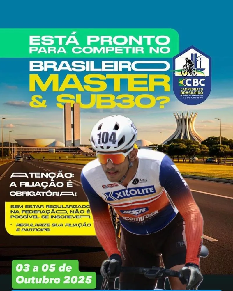 Beto Bike vai representar a Bahia no Campeonato Brasileiro de Ciclismo em Brasília
