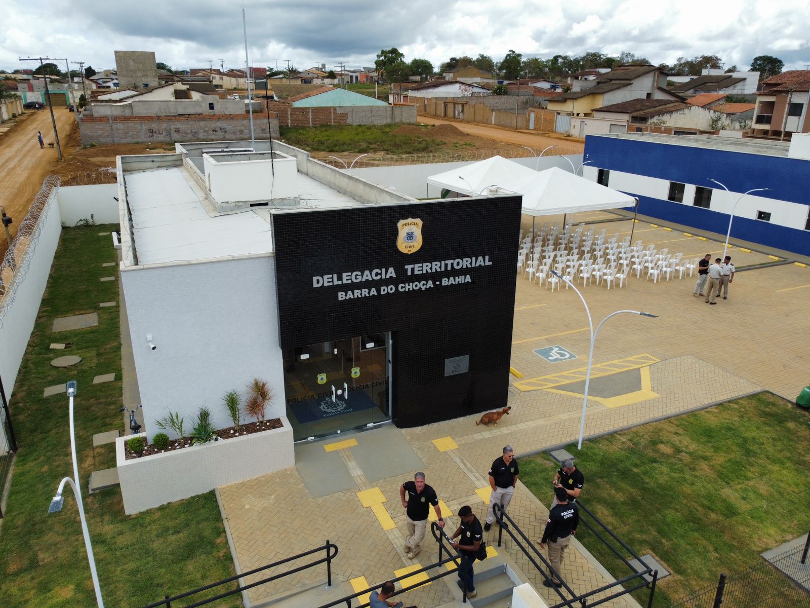 Barra do Choça ganha Complexo com novas sedes de Delegacia e Pelotão