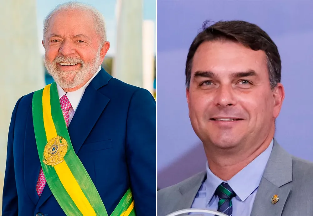 Datafolha mostra Lula com 46% e Flávio Bolsonaro com 43% em cenário de 2º turno para 2026