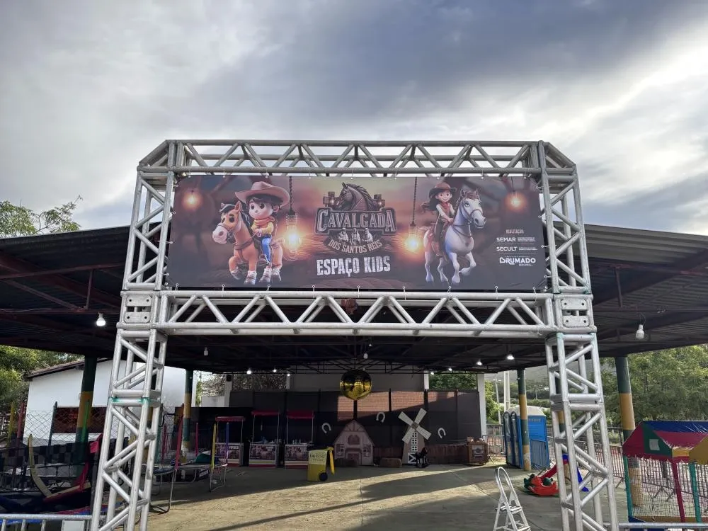 Cavalgada dos Santos Reis terá Espaço Kids gratuito com brinquedos, lanches e banheiros infantis