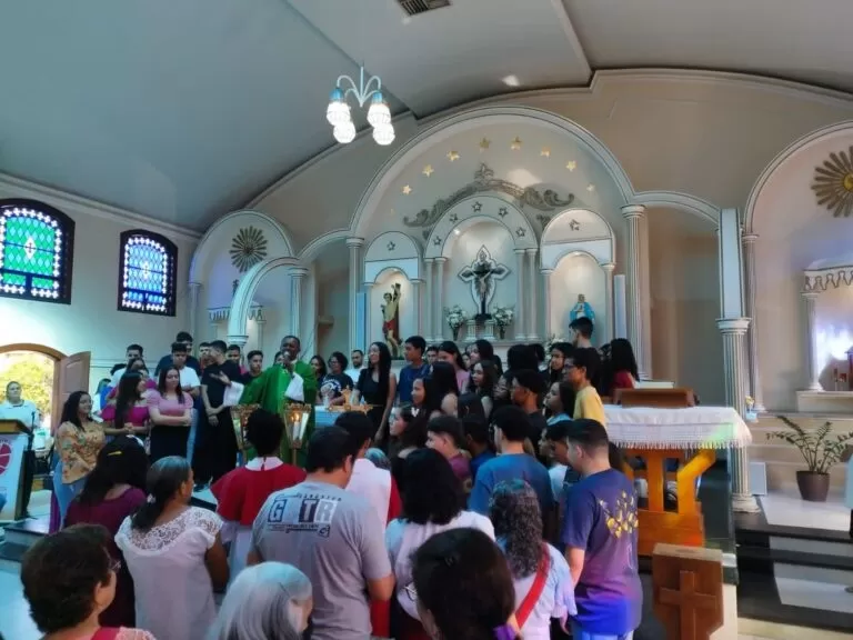 Formação para Crismandos da 2ª etapa aconteceu na Paroquia de Bom Jesus em Brumado