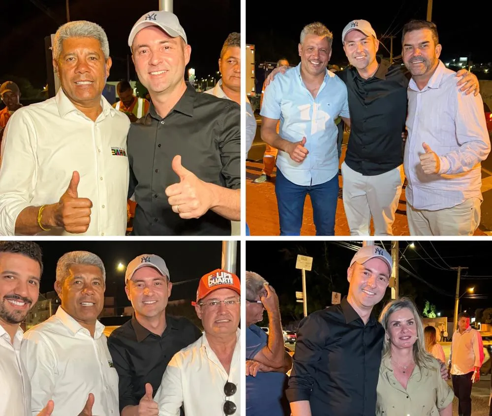 Prefeito de Brumado participa das comemorações dos 106 anos de Guanambi ao lado do governador Jerônimo Rodrigues