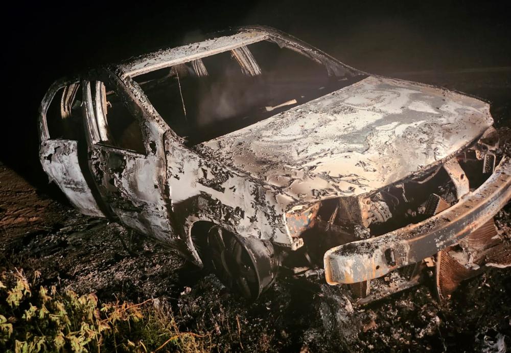 Brumado: Veículo pega fogo na BR-030, mas motorista sai ileso