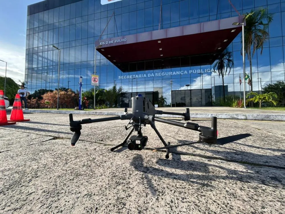 SSP entrega Super-Drones para reforçar o combate ao crime organizado no estado