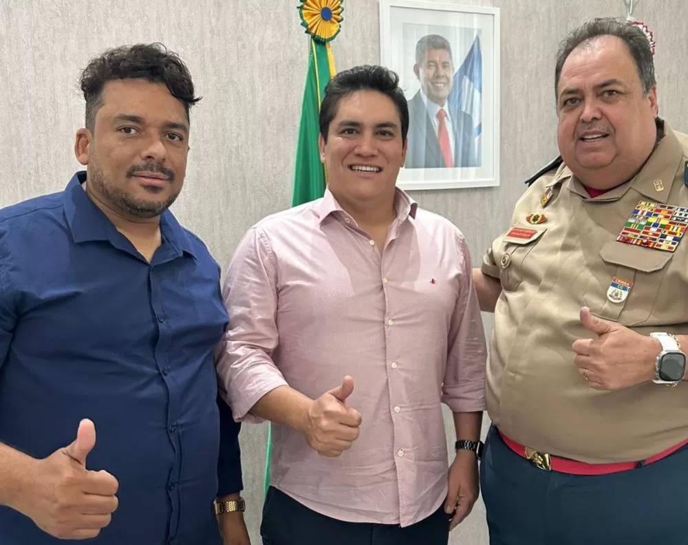 Pré-candidato a prefeito de Brumado, Guilherme Bonfim  e Ednei Clebson anunciam novos investimentos para o município