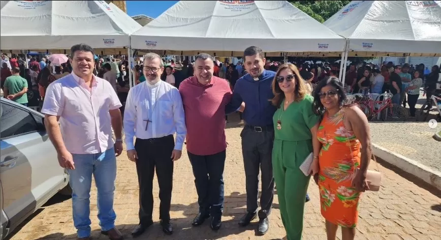 Deputado Marquinho Viana participa de Missa em Louvor ao Senhor Bom Jesus, Padroeiro de Taquari