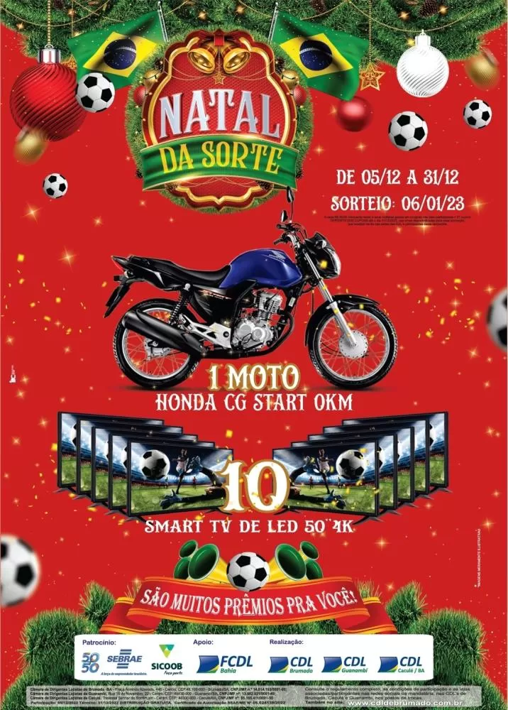 Brumado: Começa hoje a Campanha Natal da Sorte