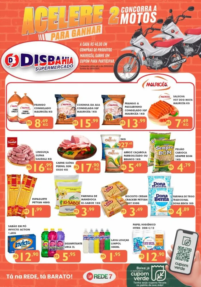 Confira o jornal de ofertas do Disbahia Rede 7