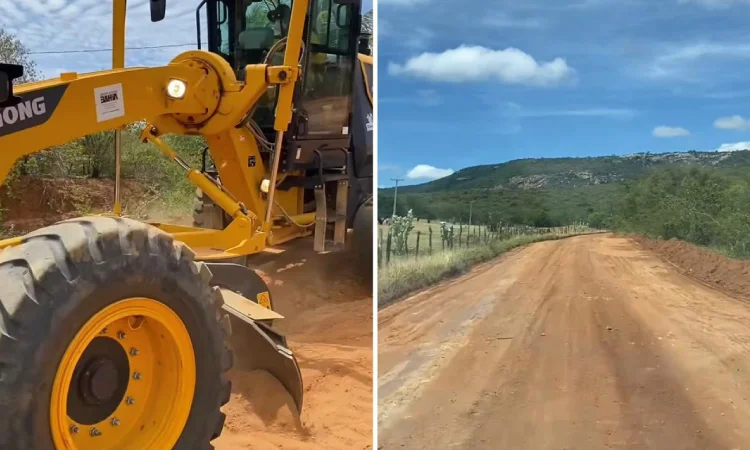 Estradas rurais de Tanhaçu passam por serviços de manutenção e melhorias