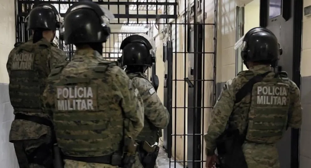 CIPE Sudoeste realiza revista no Conjunto Prisional de Vitória da Conquista