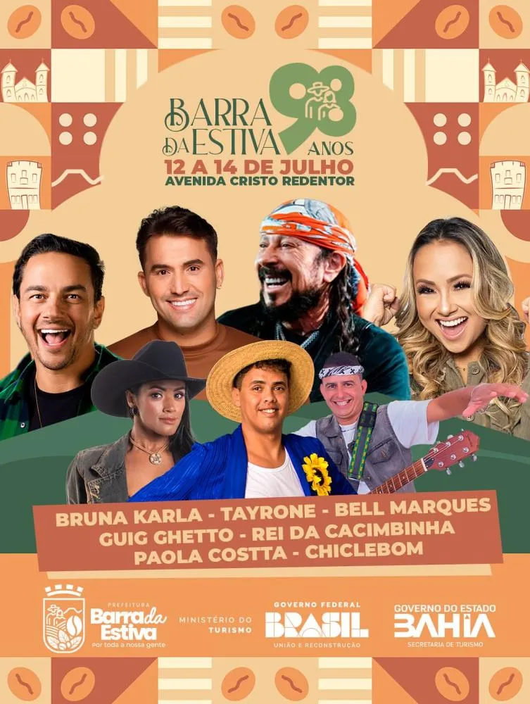 Barra da Estiva se prepara para comemorar 98 anos com festa histórica e grandes atrações