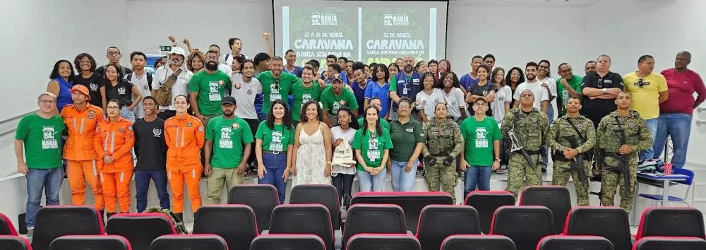 Proteção do patrimônio natural da Chapada Diamantina é missão da Caravana Bahia Sem Fogo