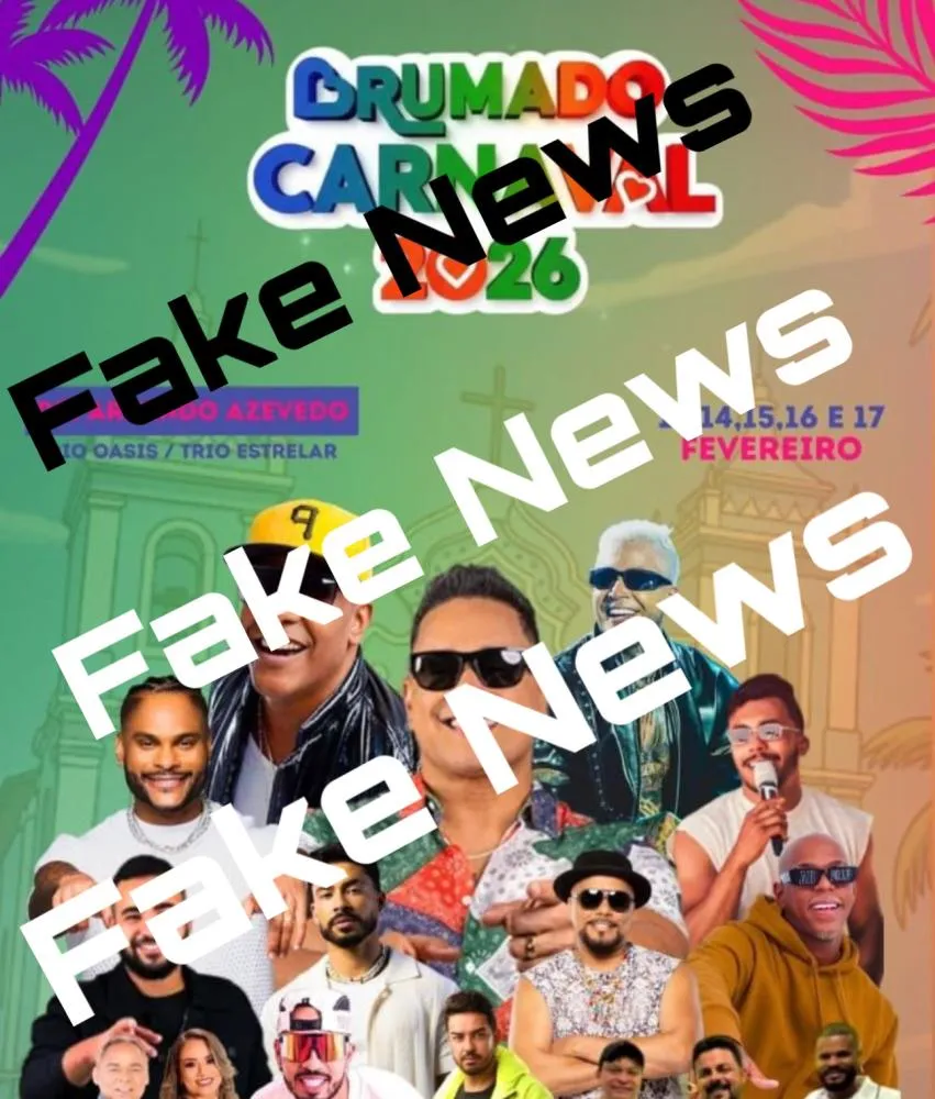Card com supostas atrações do Carnaval de Brumado é falso, afirma administração municipal