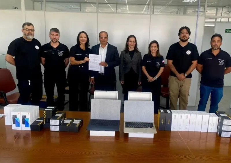 Brumado: Polícia Técnica recebe equipamentos doados pela Receita Federal