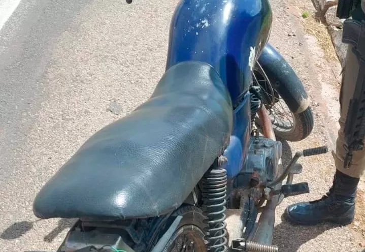 Polícia Militar recupera motocicleta roubada na região de Brumado