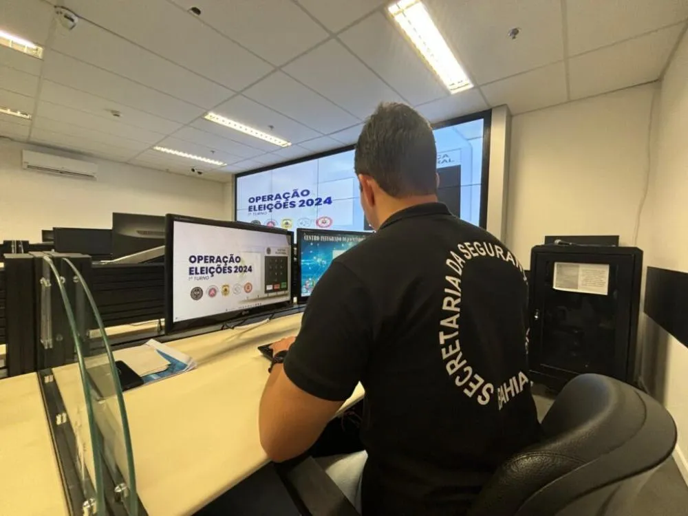 Em 24h, Centro Integrado da SSP iniciará monitoramento das Eleições 2024