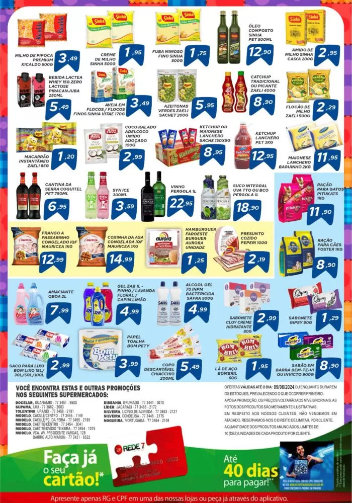 Arraiá de Ofertas do Disbahia Supermercado