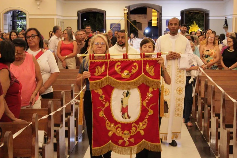 Setenário de São Sebastião destaca a família e o planejamento na 6ª noite em Brumado