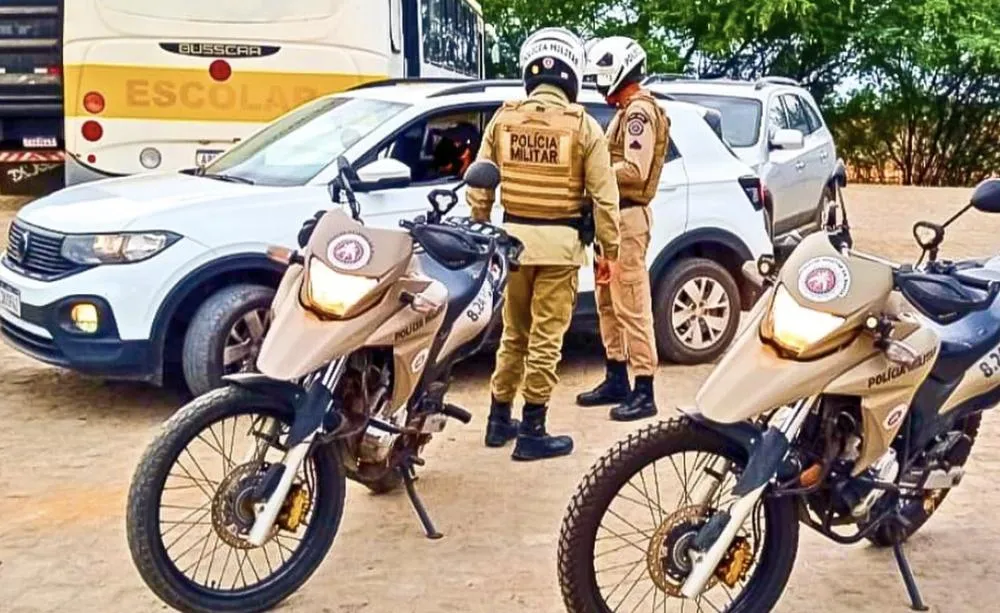 Polícia Militar recupera veículo roubado durante Operação Harpia em Tanhaçu