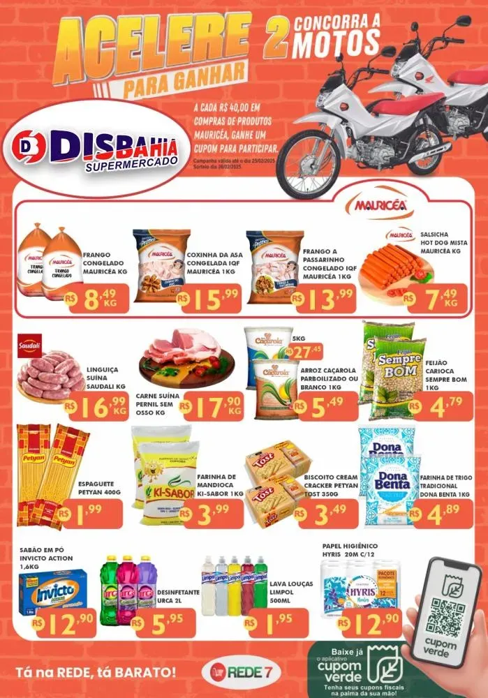 Confira o jornal de ofertas do Disbahia Rede 7
